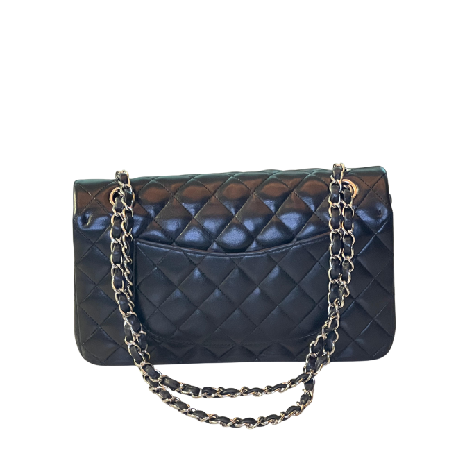 Bolsa Chanel Double Flap preta